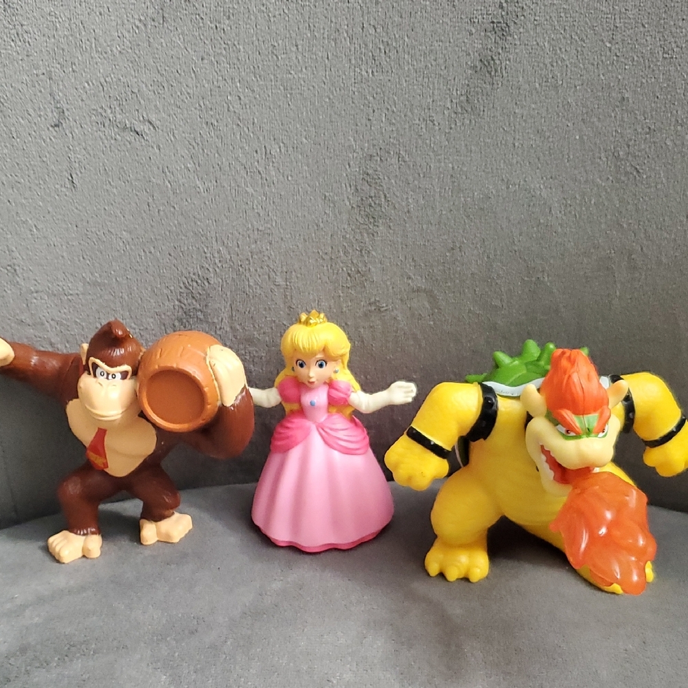 2022 Super Mario Bros Movie Mcdonalds Toys